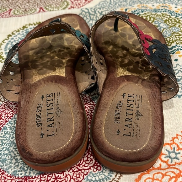 Spring Step Multicolor Sandals - Picture 5 of 9